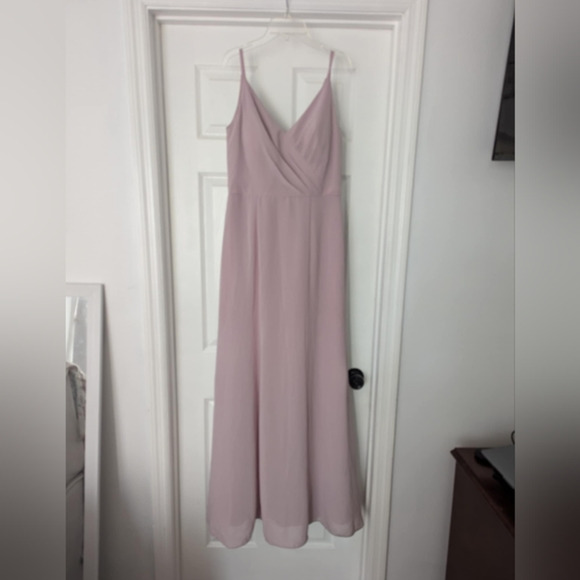 Social Bridesmaid Dress, Size 10,‎ Color Suede Rose, Formal - Picture 2 of 5